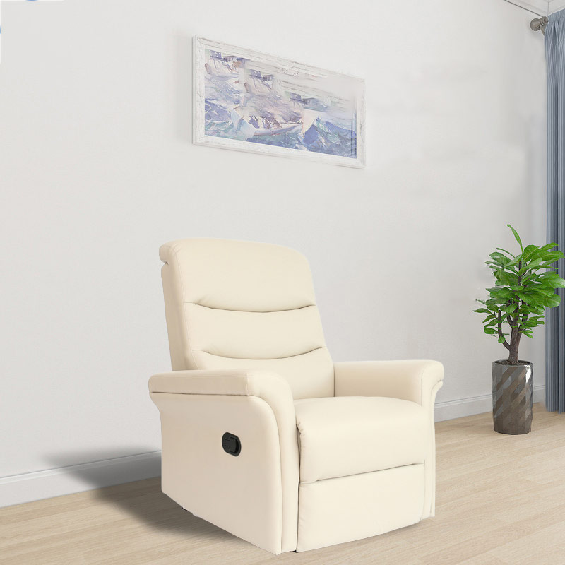 7203 Lámhleabhar Fráma Adhmaid Soladach Cathaoirleach Sofa Recliner